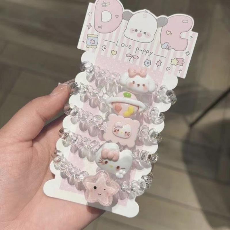 Cartoon Princess Hair Accessory Set: Cute Hair Clips for Girls