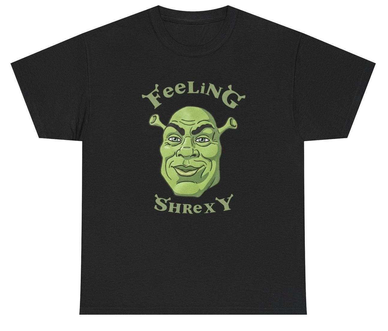 

Feeling Shrexy T Shirt Funny Movie Parody Inappropriate Humor Tee L