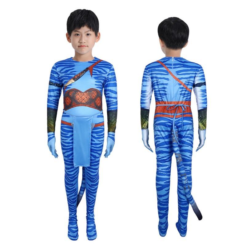 Halloween Costume Water Way 5 Children's Stage Performance Costume Adult Bodysuit Avatar