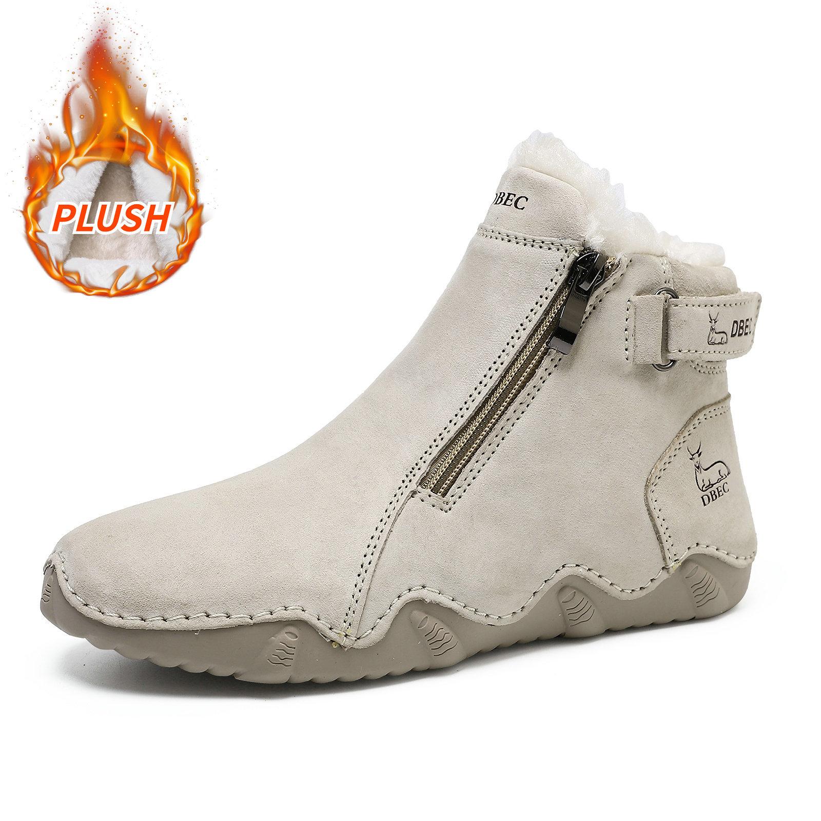 

Популярные теплые ботинки Мартина женские кожаные большого размера хлопковые туфли независимая станция высокий верх износостойкие уличные повседневные туфли 44