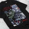 Japanese Anime Attack on Titan Print T-shirt Men's Women's Overszied Casual Cotton Short Sleeves Wit Studio Anime Men's Clothing