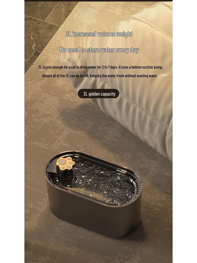 Smart Automatic Pet Water Fountain for Cats and Dogs