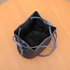 Trendy drawstring bundle bucket bag fashionable versatile leather large capacity shoulder messenger bag mobile phone bag