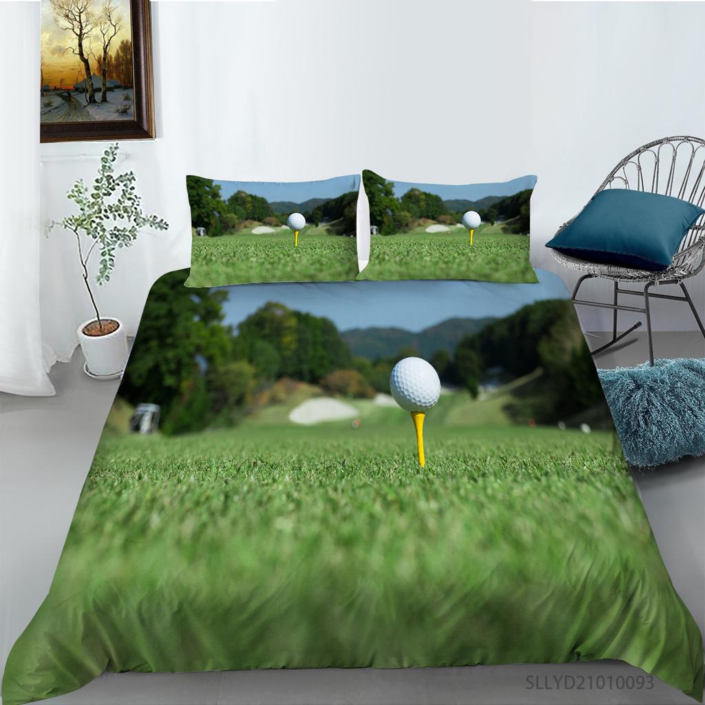 Ball Series Digital Printing Bedding Two Or Three-Piece Set Polyester