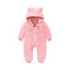 Kids' Hooded Romper - Winter Ears Outfit One-Piece