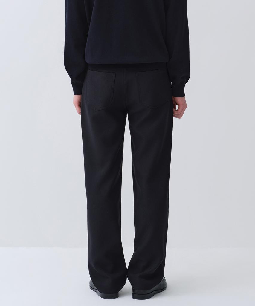 MUSINSA STANDARD Straight Formal Jeans [Navy]