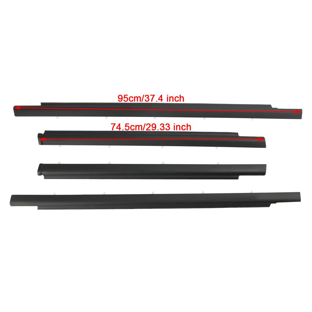 4 szt. Listwa uszczelniająca drzwi 75710-0C010 Do SEQUOIA Toyota 2001-2007