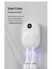 Portable Wall-Mounted UV Toothbrush Sterilizer and Dryer - Double Electric Brush Compatible, No-Punch Installation