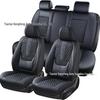 Universal Leather Car Seat Covers for Sedans, SUVs, and Trucks