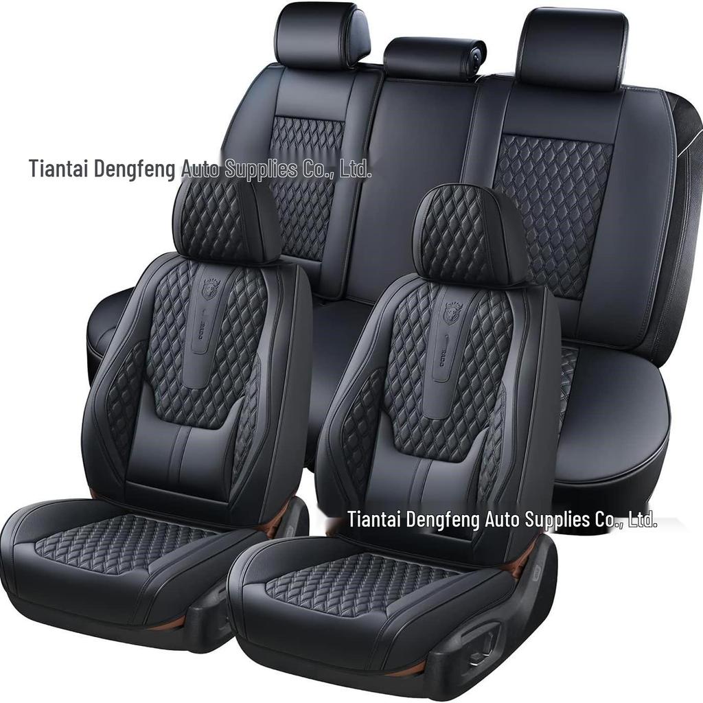 Universal Leather Car Seat Covers for Sedans, SUVs, and Trucks