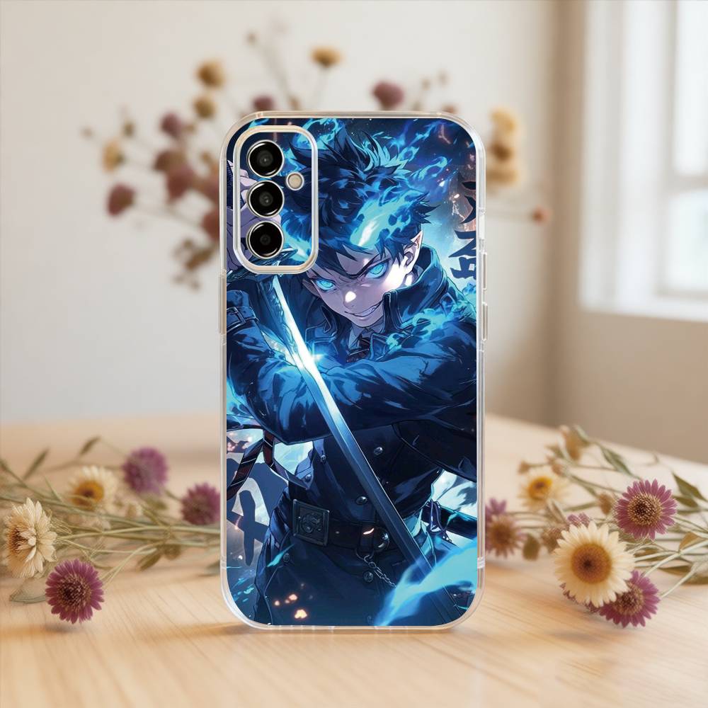 

Blue Exorcist Rin Okumura Phone Case Transparent Silicone Soft For SamsungA10,12,20,21S,30,31,40,50,51,52,70,71 Samsung a31