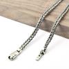 S925 Sterling Silver Simple Domineering Handmade Woven Fashion Creative Man and Woman Bracelets Luxury Jewelry Exquisite Gift
