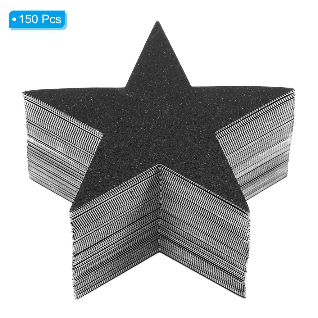 Cutouts Double Printed Paper Glitter Star Confetti Cutouts Cardboard Stars for Bulletin Board Classroom Party 48/60/150pcs