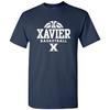 Xavier Musketeers Basketball Hype Licensed Mens T-Shirt Unisex Tee