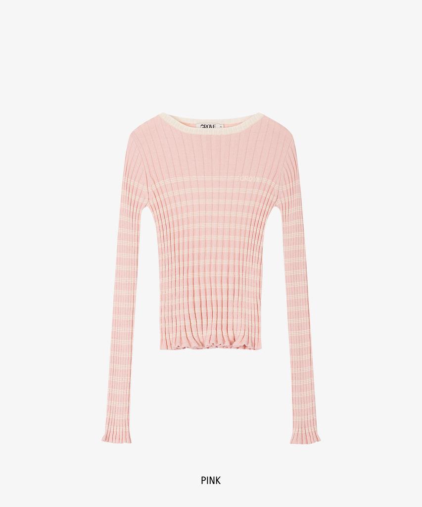 GROVE Cielo Knit_Pink