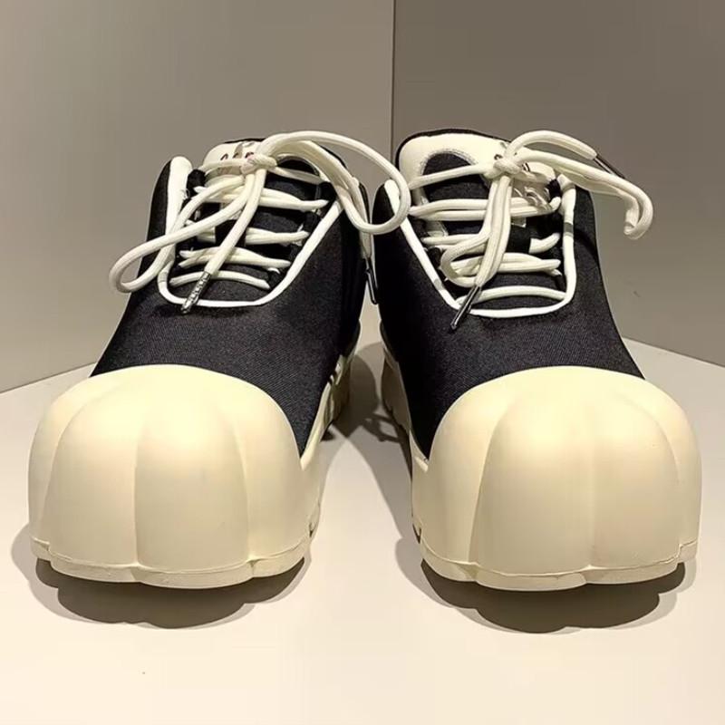 2024 Men Casual Sport Boots New Thick Heeled Height Increasing Sneakers Breathable Outdoor Shoes Women Ugly Cute Big Head Boots