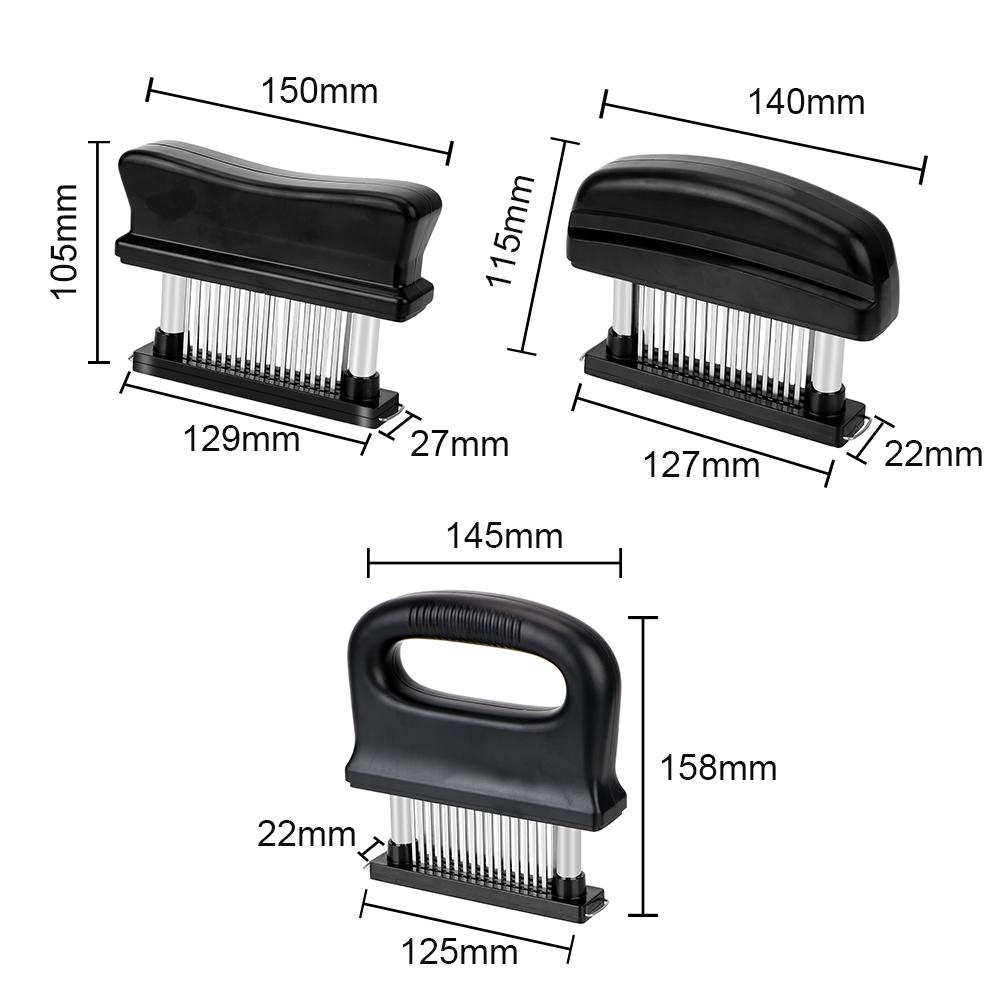 48 Blades Needle Cooking Tools Stainless Steel For Beef Steak Kitchen Tools Meat Tenderizer Tender Meat Hammer