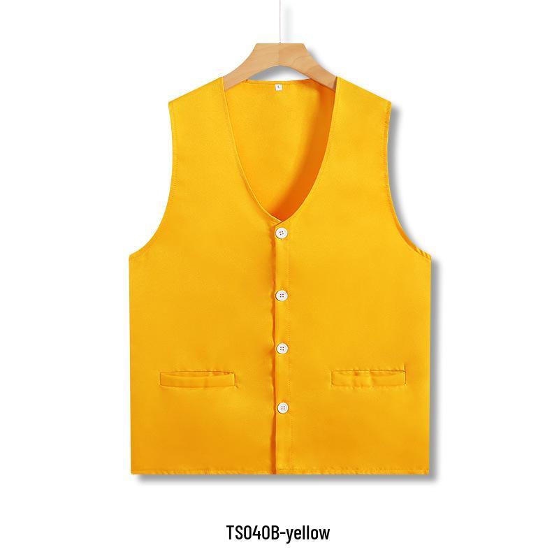 Children's Quick-Dry Volunteer Vest with Printed Logo for Marathon and Team Uniforms