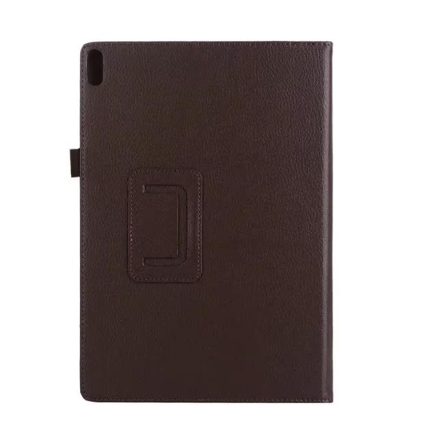 

Coque for Lenovo Tab 4 10 Plus Tablet Case TB-X704F/N Fold Leather Stand Flip Cover for Lenovo Tab 4 10 Case Funda TB-X304L/F/N Tab4 10 Plus TB-X704 коричневий