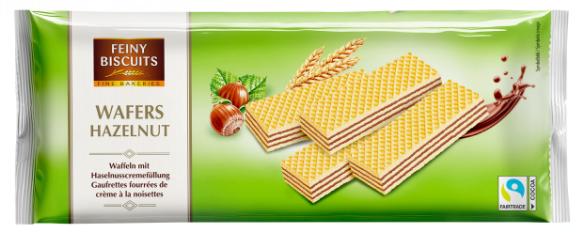 Feiny Biscuits Nut Wafers 250 g