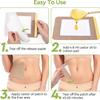 Replacement Disposable Castor Oil Pack Self-Adhesive Universal Adhesive Navel Stickers Seepage Resistant Belly Button Protectors
