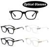 Lunettes de vue mode homme femme nouvelles rétro monture complète neutres personnalisées grande monture HD anti-lumière bleue