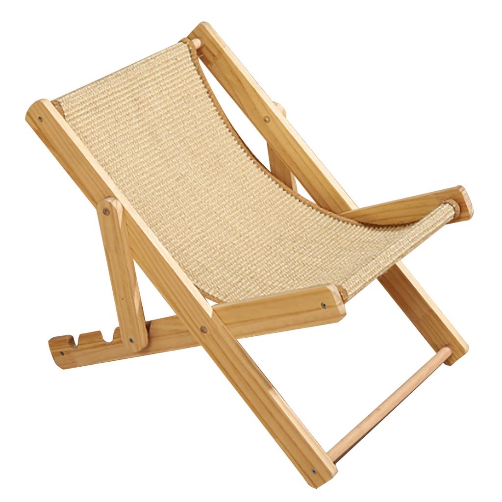 Kočičí houpací síť postel 4 rychlosti nastavitelná prodyšná dřevěná vyvýšená pelíšek pro domácí mazlíčky pro vnitřní koťátko sisal