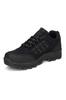 Men's Fashion Faux Leather Flat Heeled Boots Bootie X Step Winter Trekking Black Boots Shoes