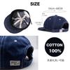2006 BILLION Billionworks Umpire Denim Baseball Cap Free [BEST WORKS] Men's Cap, (JP, Alphabet, Size, Blue)