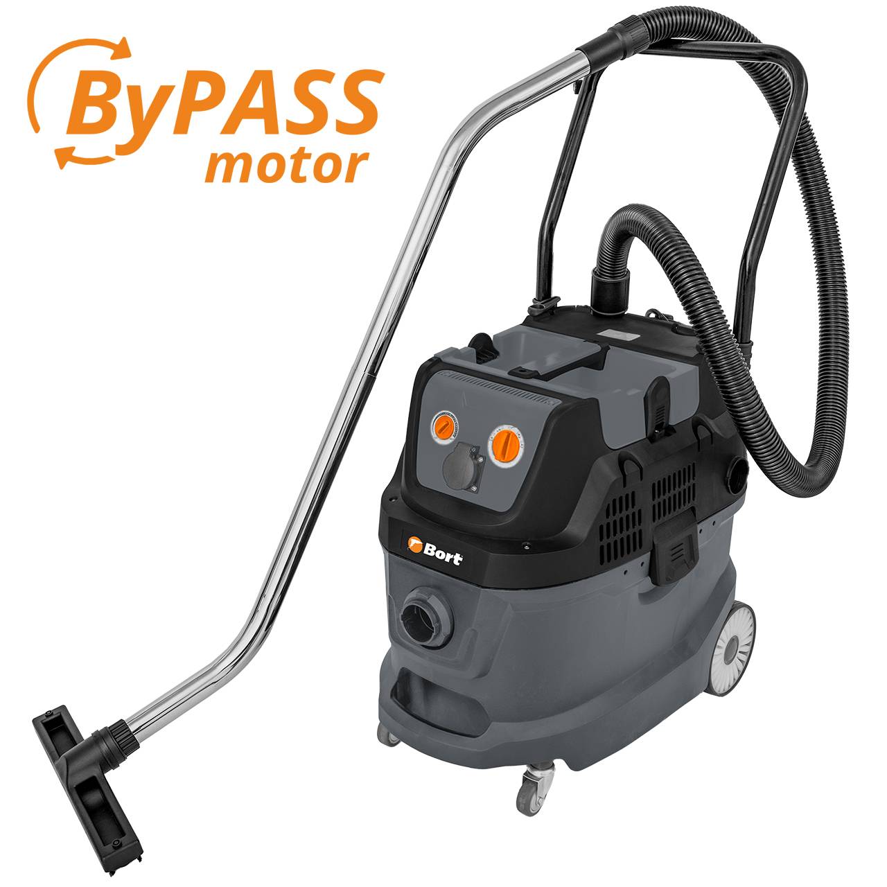 

Пылесос для сухой и влажной уборки Bort Bax-600e