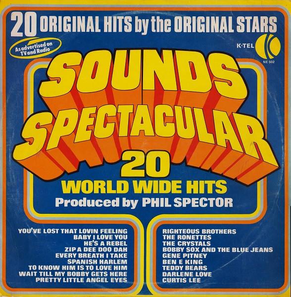 

LP Record VARIOUS Sounds Spectacular 20 World Wide Hi NE502 K TEL 1974 UK Pop Used