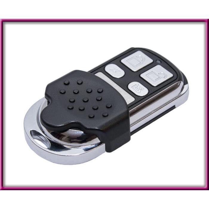 Emetteur portatif compatible Hörmann HSE 868, télécommande clone, 4 canaux, 868,3 Mhz CODE Fixe (non compatible avec les télécommand