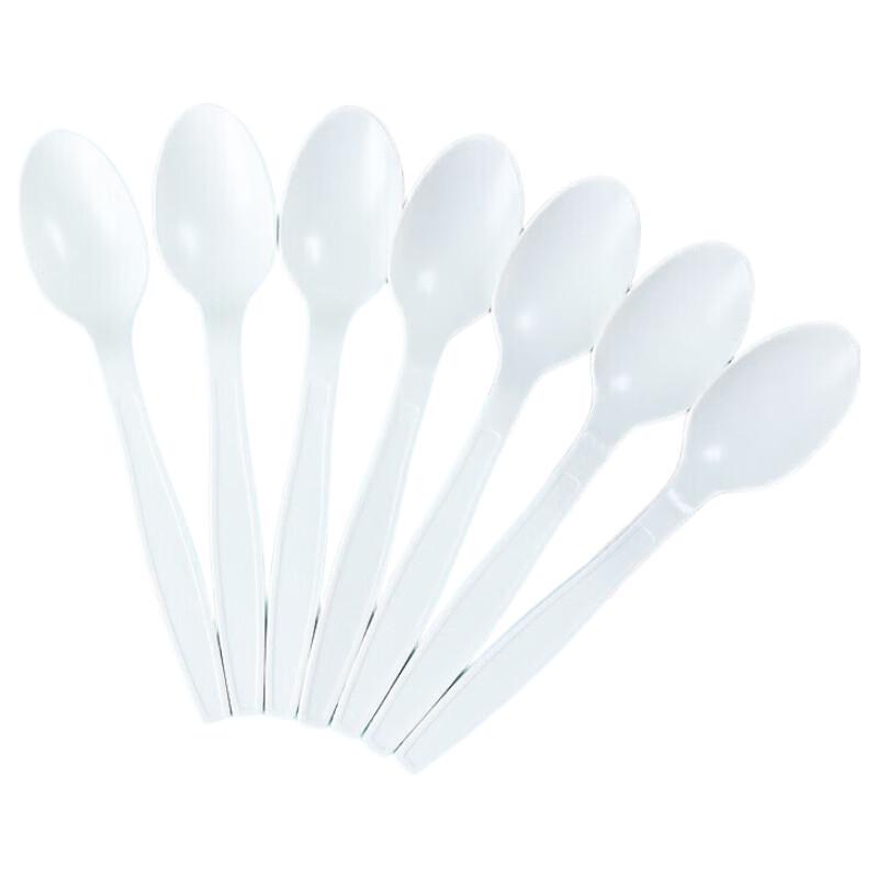 Biodegradable Disposable Long-Handle Spoons