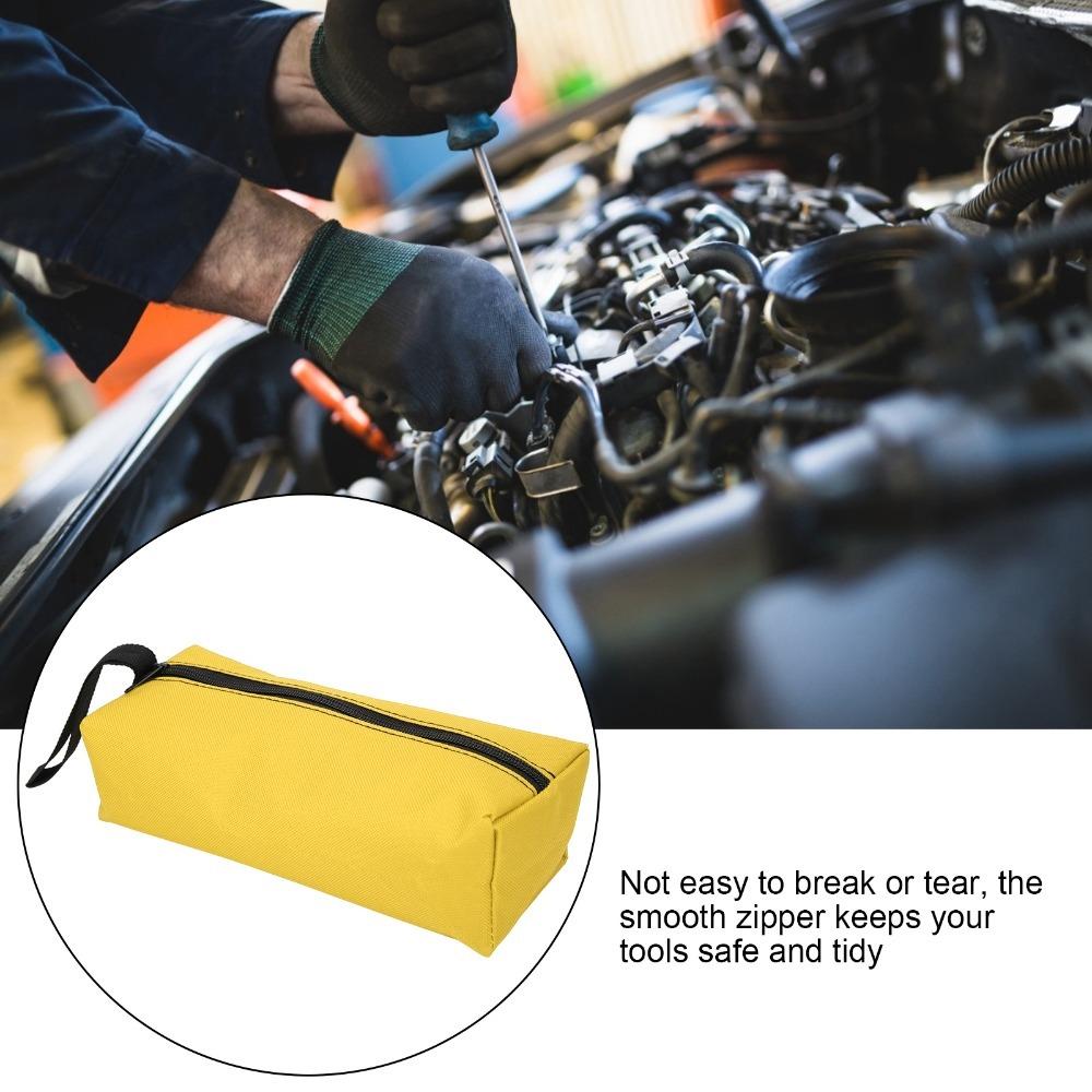 2 Pcs Portable Tool Storage Bag Oxford Cloth Tool Bag Durable Tool Pouch  Electrician Tools