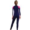 Kids Full Body UV Protection Swim Suit Long Sleeve Zipper Sport Bathing Suit for Girls Beach Surf and Swimming