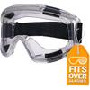 Safety Goggles Over Glasses, Anti-Fog Splash Proof Impact Resistant for Work Lab Construction