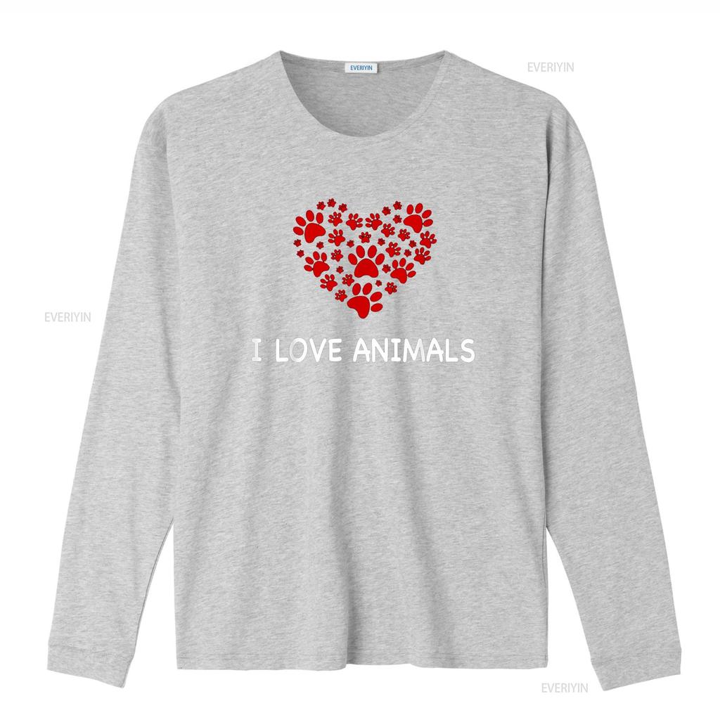 I Love Animals T Shirt Are Friends Too vintage Washed Soft Versatile Slightly Top For Everyday Wear Comfortable Stretched