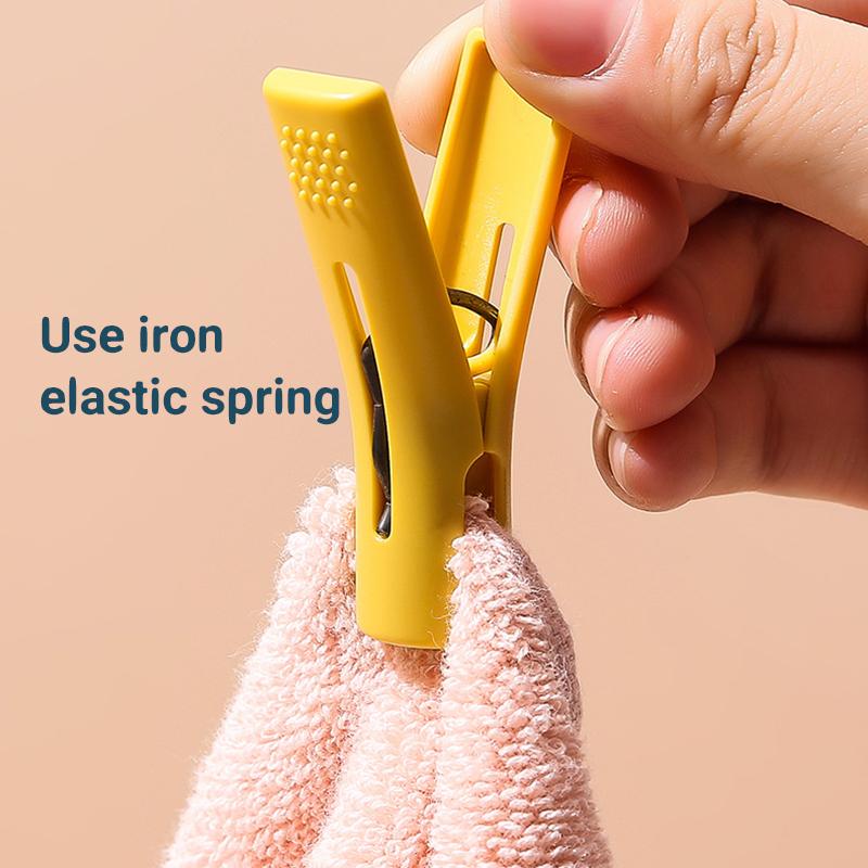 10/20Pcs Wäscheklammern Haushalts Clip Kleidung Unterwäsche Clip Kleiderbügel Winddicht Feste Wäscheklammer Trocknen Clip Multifunktionale Neue