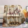 1PC Wild animals Print FlAannel Blanket, High quality Comfortable for All Seasons, Home Decor, Warmth and Comfort