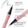 Ultra Slender Liquid Eyeliner, Fast Drying, Smooth Waterproof Eyeliner Pen, Long Lasting Lower Eyelash Pen Cosmetics