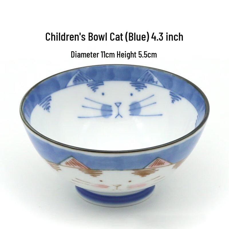 

ZISIZ Расписанная вручную керамическая детская миска для кошек