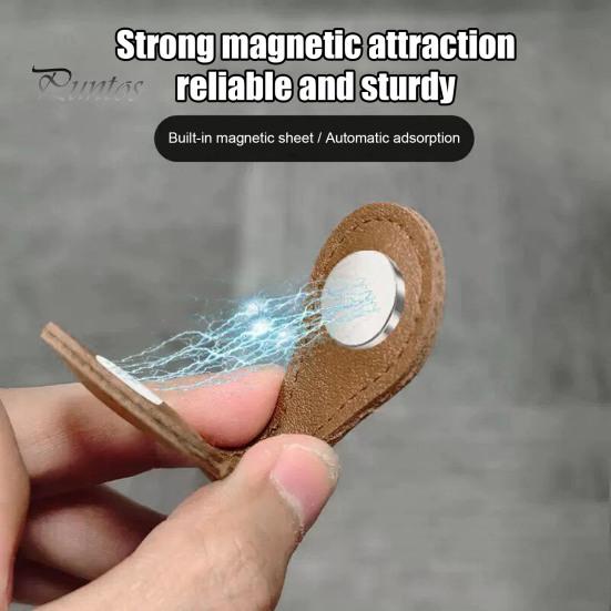 Fissaggi Magnetici Riutilizzabili, Clip per Maniche di Camicia in Ecopelle, Clip Multiuso per Tessuti Senza Cuciture, Portacamicie, Clip per Maniche Arrotolate, Segnalibri