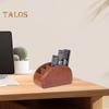 Remote Control Holder Storage Box with 5 Compartments Large Capacity Remote Control Storage Organizer Pen Holder