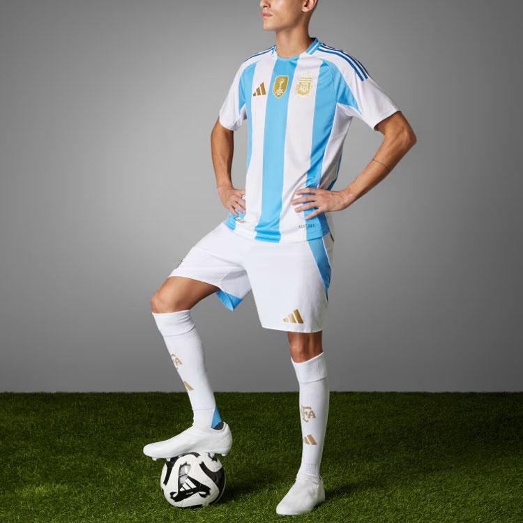 New Adidas Free Shipping With AdiClub Argentina 2024 Home Authentic Jersey IP8388