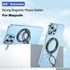 Ultra-thin Cell Phone Ring Holder Magnetic Ring Rotatable Foldable Kickstand Magnet Grip Desktop Stand for MagSafe IPhone 15 14