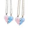 European & American Lilo & Stitch Angel Love Magnetic Couple Necklace