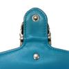 Used Dionysus Super Mini Bag 9539 476432 K4DNN 4471 7921 Tiger Head Crystal Velvet Turquoise Women's from Japan