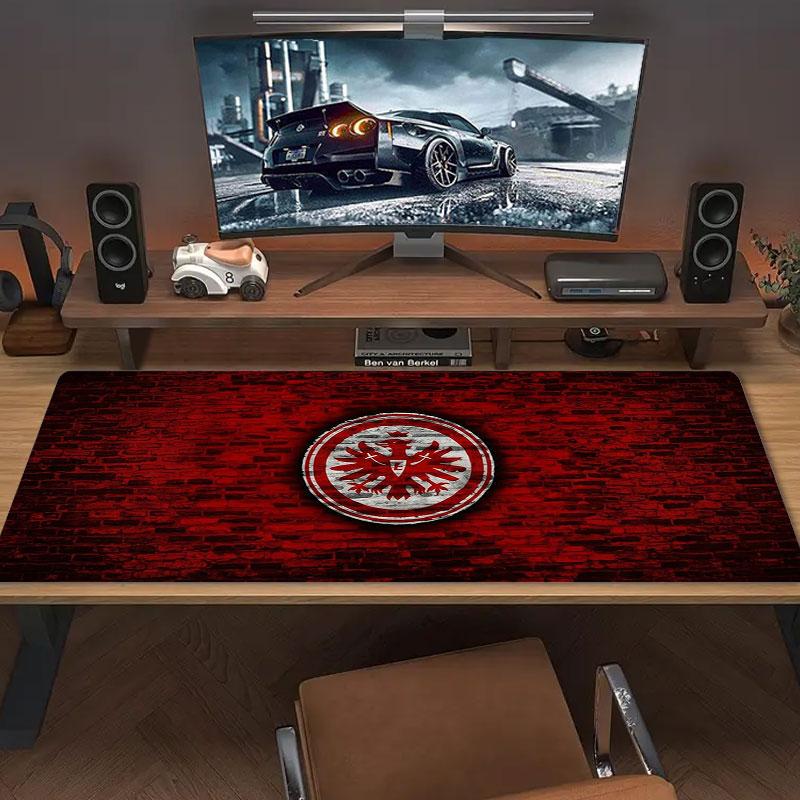 Eintracht Frankfurt Large Size Mouse Pad Large Gaming Table Cushion Non-slip Laptop Tablet Big Mousepad XXL Mat Mini PC Playmat With Lock Edge