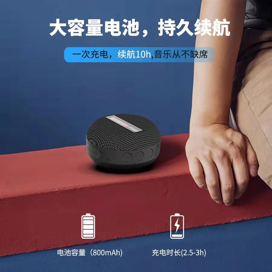 1 szt. Przenośny głośnik Bluetooth na motocykl Bezprzewodowy głośnik rowerowy z głośnym dźwiękiem Bluetooth 5.0 Wodoodporny IP65 Outdoor Spe