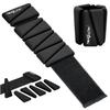 Adjustable Ankle And Wrist Weights For Exercises, 2X 0.90 Kg - Black